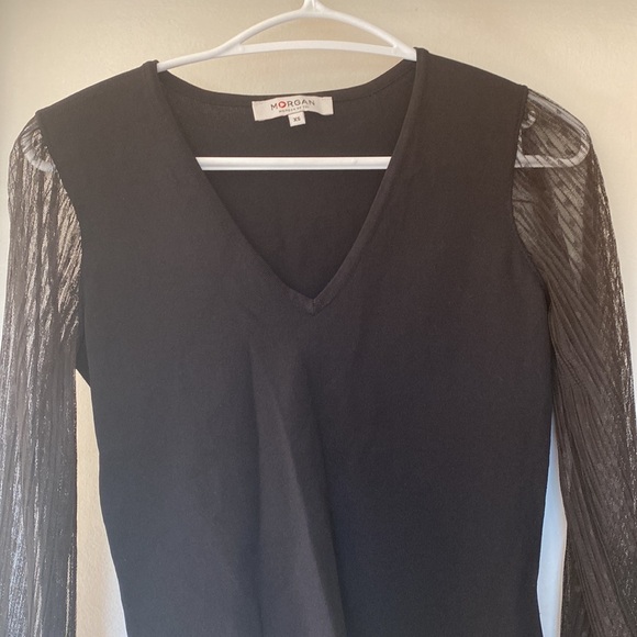 Morgan de Toi - Black sweater - Picture 4 of 6